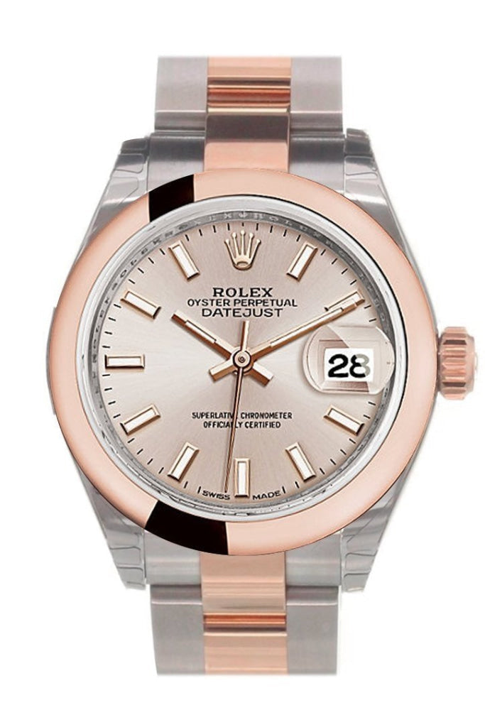 Rolex Datejust 28 Sundust Dial Ladies Watch 279161 NP