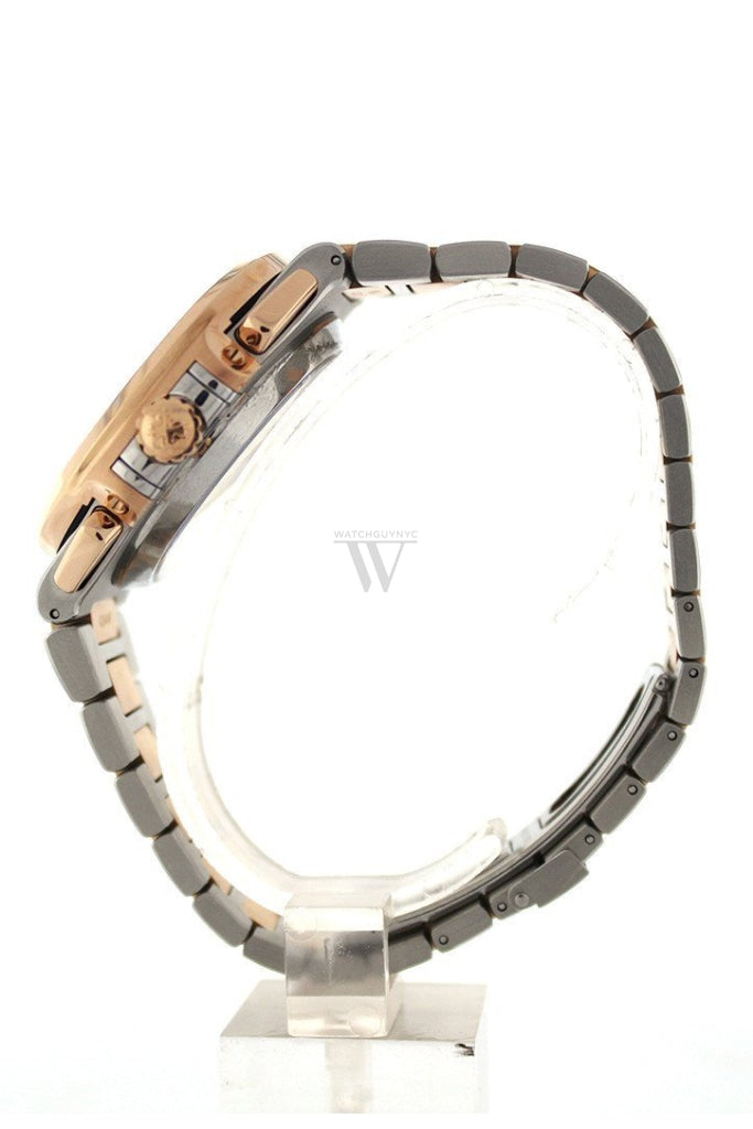 Patek Philippe Nautilus Mechanical Blue Dial Stainless Steel and 18Kt Rose Gold Men's Watch 5980/1AR-001