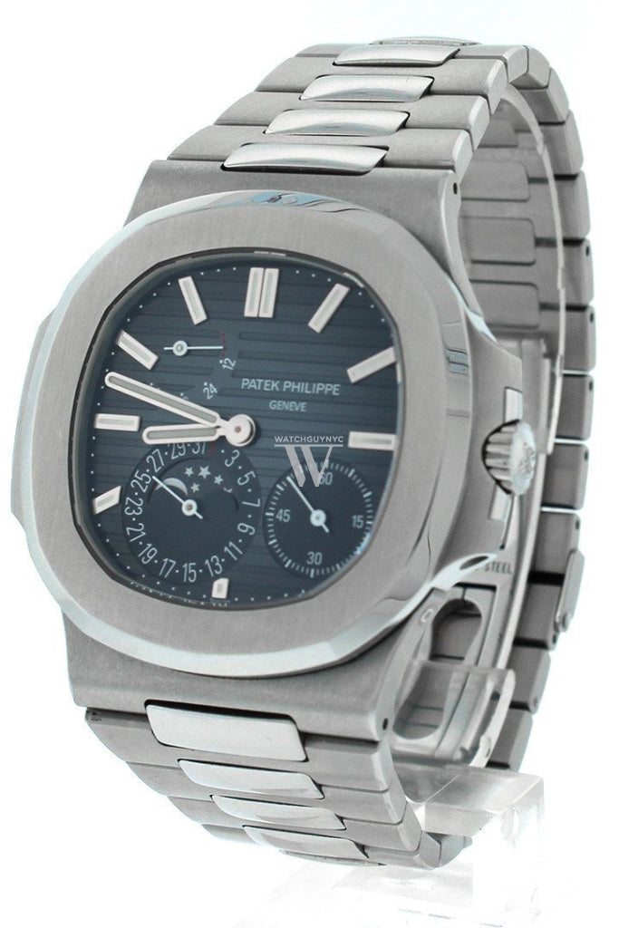 Patek Philippe Nautilus Blue Dial Stainless Steel Men's Watch 5712/1A-001