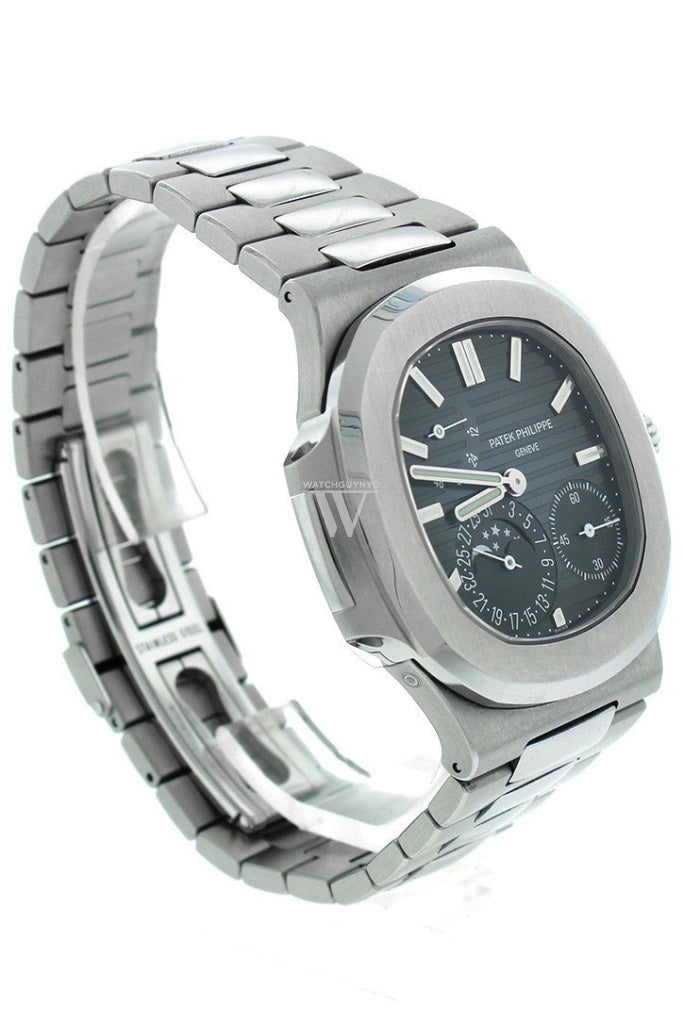 Patek Philippe Nautilus Blue Dial Stainless Steel Men's Watch 5712/1A-001