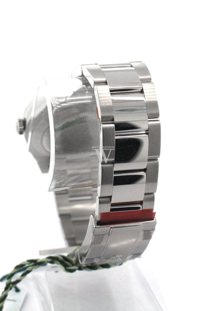 Rolex Datejust 41 Green Stick Dial White Gold Oyster Men's Watch 126334