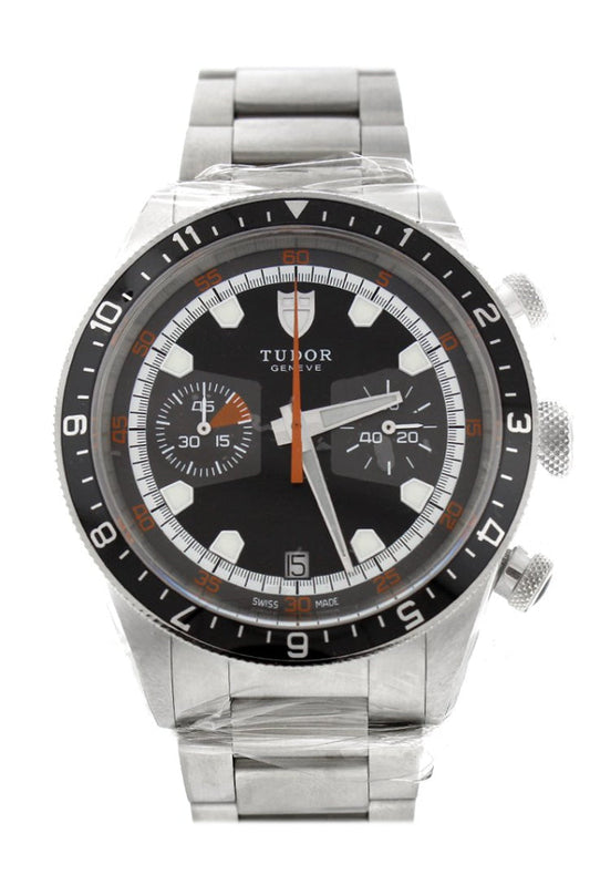 Tudor Heritage Chronograph Grey Dial Men's Watch 70330N