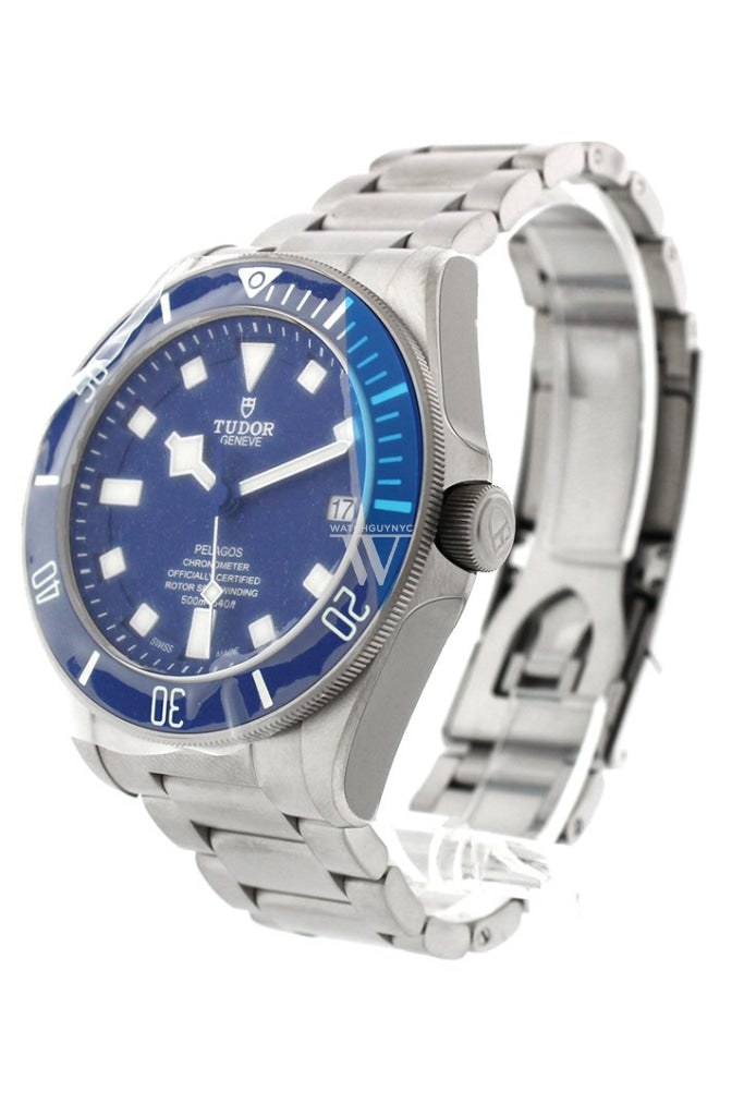 Tudor Pelagos Blue Dial Automatic Titanium Men's Watch 25600TB