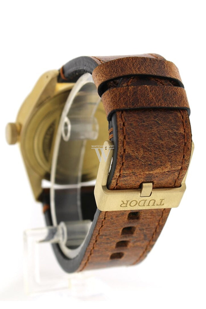Tudor Heritage Automatic Bronze Dial Leather Men's Watch 79250BM