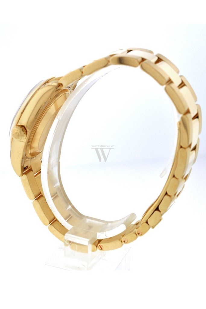 Rolex Datejust 31 Diamond Paved Dial 18K Yellow Gold Ladies Watch 178248 Pre-owned